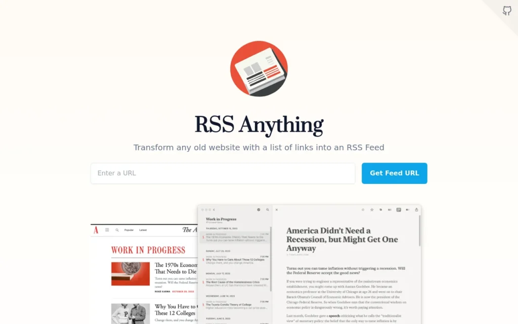 RSS anything