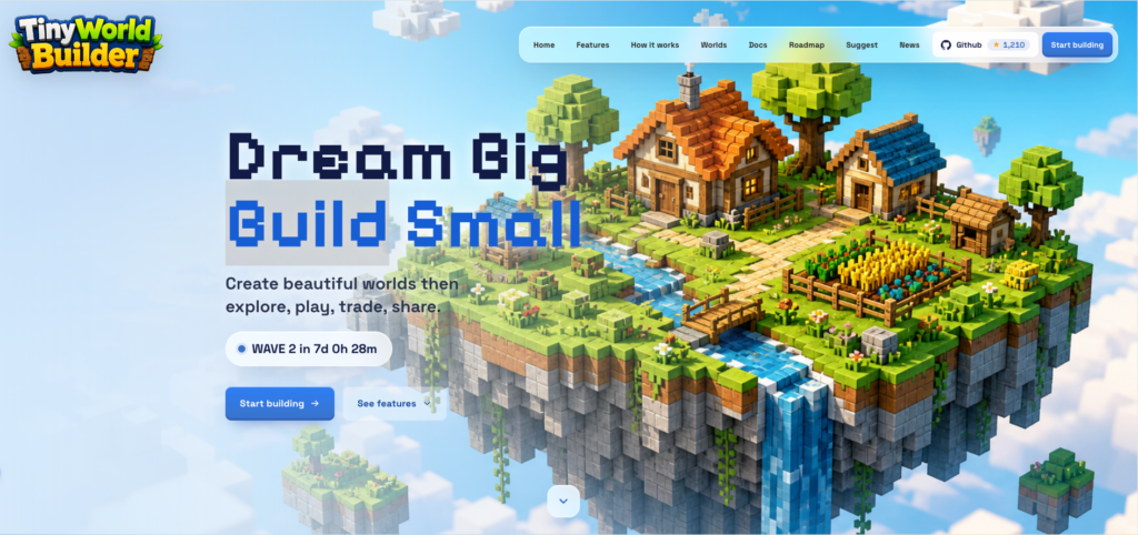 Tiny World Builder Review: A Browser-Based Voxel World Editor With a Playful Creative Focus